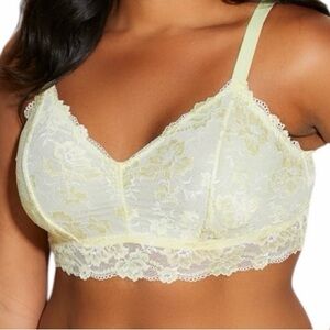 COSABELLA Savona Longline Bralette in Yellow Mignonette 1X
